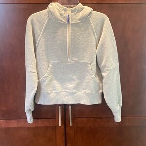 Aerie cropped hooded sweatshirt XS